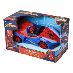 Auto Fricción Spiderman Hombre Araña Con Luz Y Sonido Marvel 7157