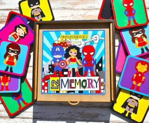 Juego de Memoria Super Héroes