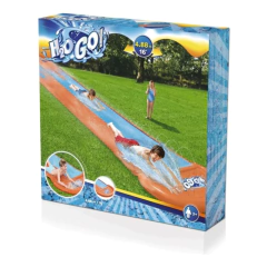 Pista Deslizador Doble Acuático Inflable 488 cm Bestway 52328 en internet