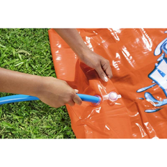 Pista Deslizador Doble Acuático Con Rampa Inflable 488 cm Bestway 52478