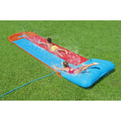 Pista Deslizador Doble Acuático Con Rampa Inflable 488 cm Bestway 52478 en internet