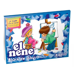 Block De Dibujo El Nene N° 5 Blanco 24 Hojas
