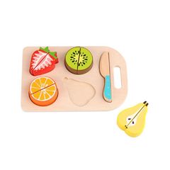 Cortando Frutas Madera Encastre Abrojo Tooky Toy Ft689 - comprar online