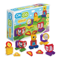 Crico Granja 24 Piezas Para Armar Con Stickers