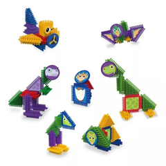 Crico Dinos 58 Piezas Para Armar Con Stickers - comprar online