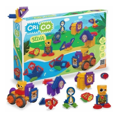 Crico Selva 90 Piezas Para Armar Con Stickers