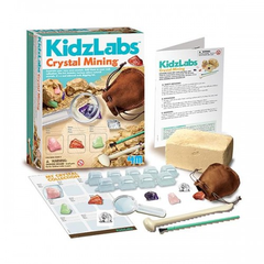 Crystal mining excava cristales restos Kidzlabs FM252 en internet