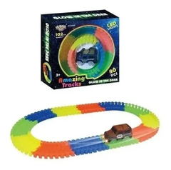 Pista flexible luminosa 80 piezas - comprar online