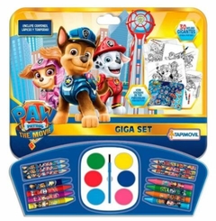 Libro para Pintar Acuarela Lapiz Crayon Sticker Paw Patrol Tapimovil - comprar online