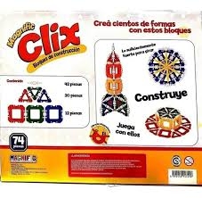 Magnific clix bloques de construcción 74 pzs. 2133 - comprar online