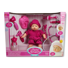 Muñeca Bebe Con Chupete Jensen Alergic Roma 5434