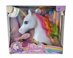 Juliana Peluquería Unicornio Para Peinar Con Accesorios - comprar online