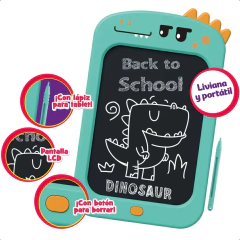 Tablet Juliana y Julian Magic Tablet Dino Verde Sisjyj025 - comprar online