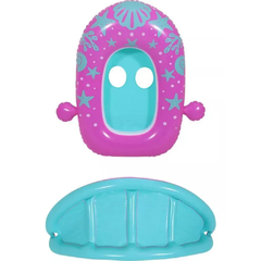 Asiento Inflable Salvavidas Techo Bebe Filtro Bestway 34091 Colores - Mi Jugueteria