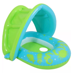 Asiento Inflable Salvavidas Techo Bebe Filtro Bestway 34091 Colores - tienda online