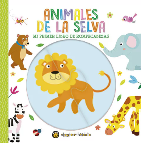 Mi Primer Libro De Rompecabezas Animales De La Selva