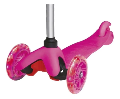 Monopatín Tri Scooter Infantil 3 Ruedas Juliana Con Luz Led 50kg - comprar online