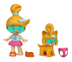Pinypon Figura Con Mascota Y Accesorios Original 16243 - Mi Jugueteria