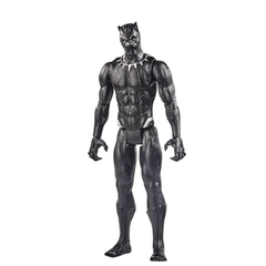 Muñeco Marvel Avengers Pantera Negra Hasbro Titan Hero Series 30 Cm