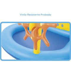 Playcenter Inflable Barco Bestway 52211 84L 140 x 130 x 104 Cm Peces - tienda online