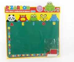 Pizarra Para Colgar Con Tizas Y Borrador