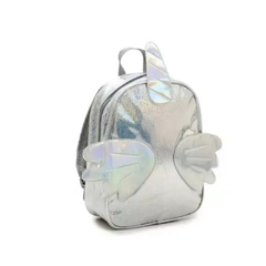Mochila Plateada Alas Love