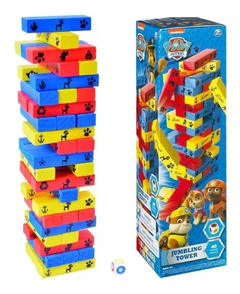 Juego Torre De Equilibrio Jenga Paw Patrol 48 pz - comprar online