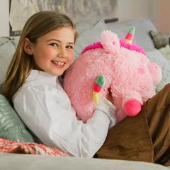 Handwarmers Pillow Cozy Noxxiez Unicornio Peluche Almohada Calienta Manos - comprar online