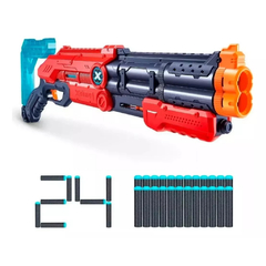 Pistola X-Shot Rifle Escopeta Zuru 1172 Vigilante Roja - comprar online