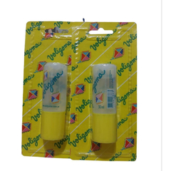 Adhesivo Voligoma Sintético Transparente Escolar 30 Ml x 2 Unidades