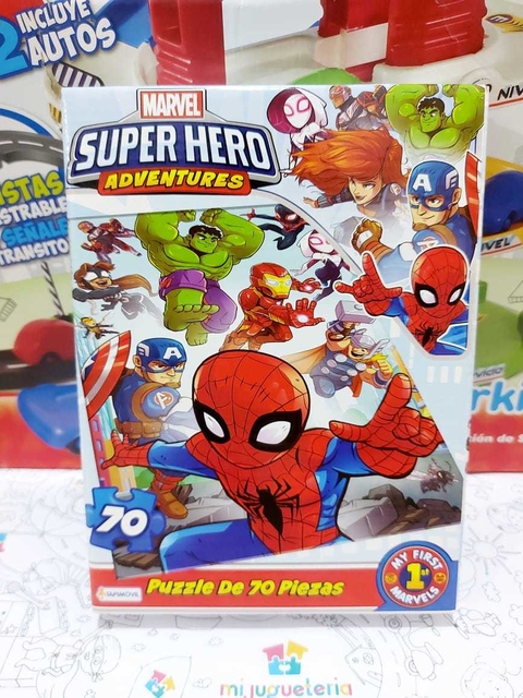 Rompecabeza puzzle Marvel super hero 70 pz