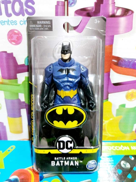 Muñeco articulado Batman azul 15 cm