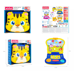 Laptop Bebé Tablero Aprendizaje Música Winfun Tigre - tienda online
