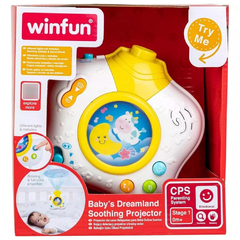 Winfun Cunero Proyector Con Luz Y Sonidos Relajantes 3 Modos