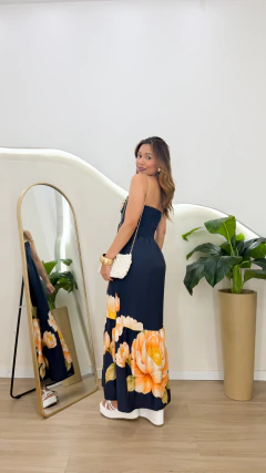VESTIDO LONGO ESTAMPADO - comprar online