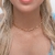 Colar Choker Elos G Banhado em Ouro 18k