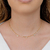 Colar Choker Corações com Micro Zircônias Banhado em Ouro 18k