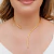 Colar Choker Aro Sandy Banhado em Ouro 18k