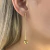 Brinco Fio Bola Lisa Brilhante Banhado em Ouro 18k na internet