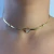 Colar Choker Fita Coração Zircônia Central Banhado em Ouro 18k na internet