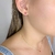Conjunto Ponto de Luz Banhado em Ouro 18k
