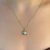 Colar Gargantilha Pingente Quadrado Zircônias Color Central Cristal Banhado em Ouro 18k na internet