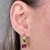 Brinco Argolinha Lisa Fecho Clik com Pingente Banhado em Ouro 18k - Anastásia Joias | Semijoias e Acessórios Finos e Delicados 