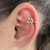 Piercing Fake Coelho Zircônias Color Banhado em Ouro 18k na internet