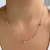 Colar Gargantilha Elos Corrente Bolas Lisas Banhado em Ouro 18k - comprar online
