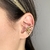 Piercing Fake Borboleta Cravejada Banhado em Ouro 18k