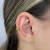 Piercing Fake Corações Lisos e Cravejados Banhado em Ouro 18k