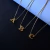 Colar Pingente Letra Inicial Veneziana Banhado em Ouro 18k - comprar online