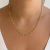 Colar Gargantilha Bolinhas Brilhantes Banhado em Ouro 18k - comprar online
