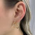 Brinco Espiral Lisos Banhado em Ouro 18k - comprar online